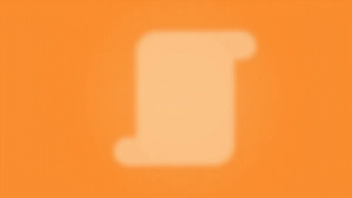Terms and conditions document scroll banner